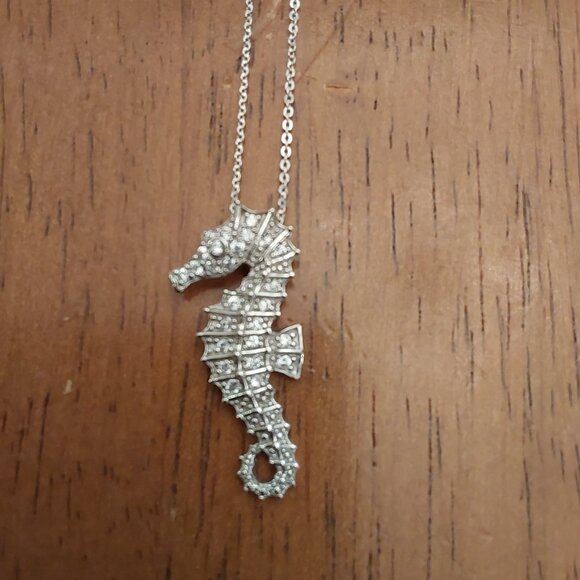 SEAHORSE NECKLACE, VERY BEAUTIFUL VINTAGE - Picture 6 of 16